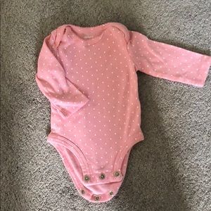 (Carters) Baby girl onesie